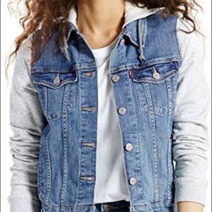 Levi Strauss Sweatshirt Jean jacket
